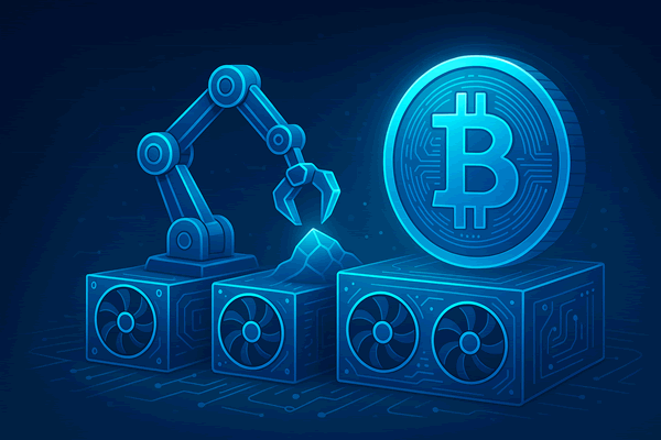 الذكاء الاصطناعي في تعدين البيتكوين